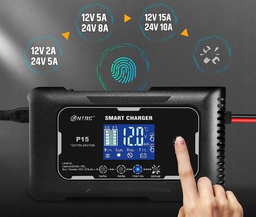 PROSTOWNIK DO AKUMULATORA AUTOMATYCZNY SMART 12/24V ŁADOWARKA na Arena.pl