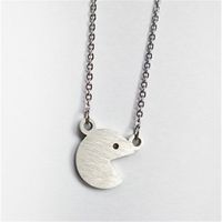 naszyjnik stal chirurgiczna pac man