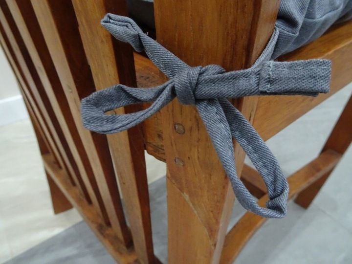 Poduszka na KRZESŁO TRAPEZ SZARA zdjęcie 3