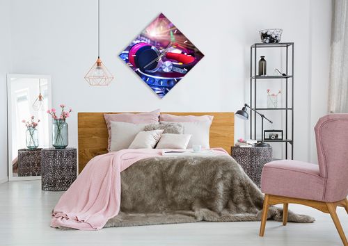 Zegar Ścienny - Studio Nagrań  - 60X60 Cm - C3Ad60X60-2412 na Arena.pl