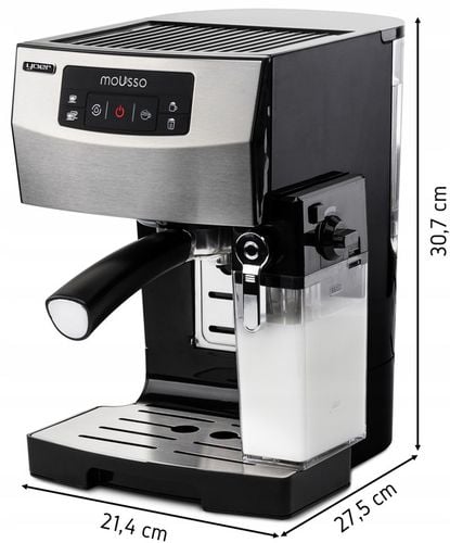 Ekspres do kawy Ciśnieniowy Automatyczny Yoer INOX 20bar + Spieniacz na Arena.pl