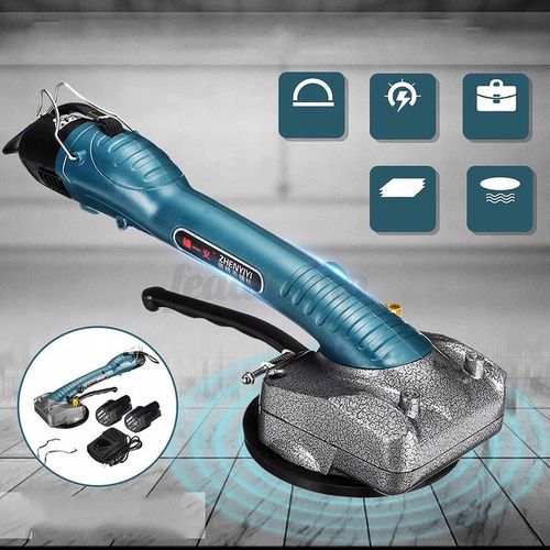 PRZYSSAWKA WIBRUJĄCA DO UKŁADANIA POZIOMOWANIA PŁYTEK GLAZURY WIBRATOR 12V na Arena.pl