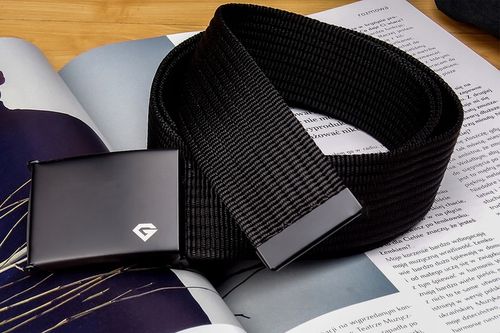 Paski 2x PARCIAK SZEROKI CZARNY+SZARY KLASYCZNE na Arena.pl