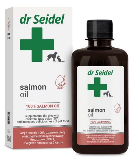 Dr Seidel Salmon Oil 100% 250ml zdjęcie 1