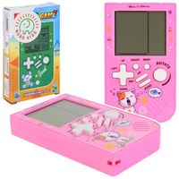 Tertis Konsola Gra Elektroniczna Podróżna Zręcznościowa - Różowa