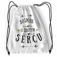 Plecak Sportowy Szkolny Bosmana Worek Torba Z Nadrukiem Ze Zdjęciem