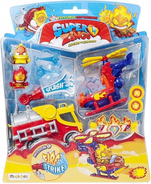 Super Zings Fire Strike Misja Pożar figurki zdjęcie 2