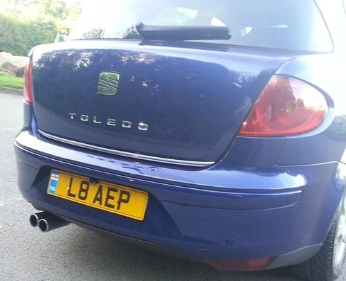 SEAT TOLEDO III - LISTWA CHROM Chromowana NA KLAPE na Arena.pl