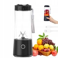 BEZPRZEWODOWY PRZENOŚNY BLENDER TURYSTYCZNY 400ML ŁADOWANIE USB