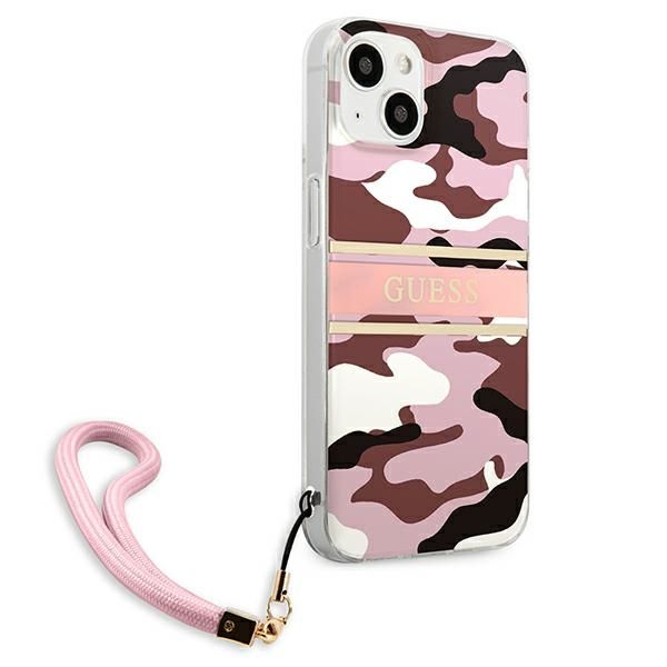 Etui Guess do iPhone 15, iPhone 14, iPhone 13, Różowy zdjęcie 4