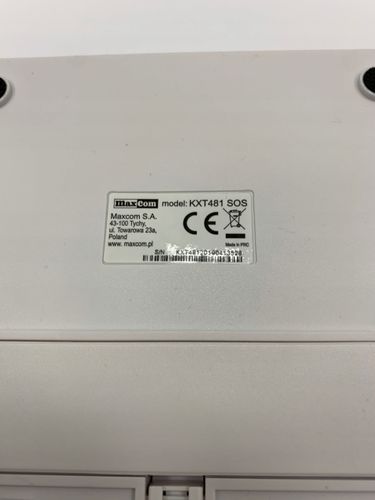 TELEFON STACJONARNY DLA SENIORA MAXCOM KXT481 PILOT SOS na Arena.pl
