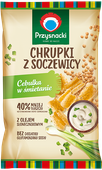 PRZYSNACKI CHRUPKI Z SOCZEWICY 80G CEBULKA W ŚMIETANIE
