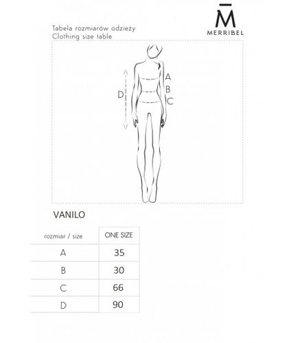 Sukienka Vanilo rozmiar - ONE SIZE WHITE na Arena.pl