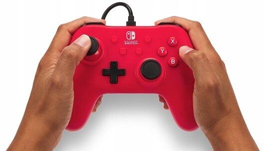 Pad przewodowy Raspberry Red USB Game PowerA NSGP0142-01 zdjęcie 7