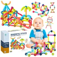 KLOCKI MAGNETYCZNE EDUKACYJNE MAGNETIC STICKS XXL KONSTRUKCYJNE