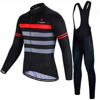 Spodnie Rowerowe Bluza Ocieplany Komplet Męski Z Wkładką Żelową X-Tiger XL