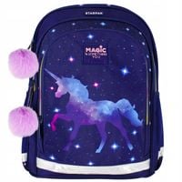 PLECAK TORNISTER SZKOLNY DLA DZIEWCZYNKI KLASA 1 3 GALAXY UNICORN