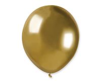 BALONY SHINY 5" ZŁOTE 88 WYSOKOŚĆ 13 CM 100 SZTUK GODAN