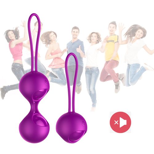 Kulki-Vibrating Silicone Kegel Balls Set USB 10 Function / Remote control na Arena.pl