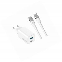 Szybka ładowarka GaN 45W 2 wejścia z kablem 2m do Huawei Mate 20 Lite