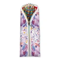 Piórnik Jednorożec – Bajkowe Etui na kredki dla dziewczynki