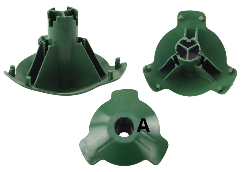 Korpus do Mocowania 3 Nóżek Stojaka Choinki zdjęcie 2