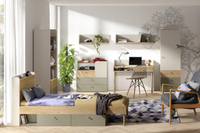 Zestaw Mebli Do Pokoju Młodzieżowego Eukaliptus YOKO JR -3 Kolory Do Wyboru