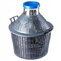 Gąsior Balon Butla Na Wino W Koszu Z Zakrętką 34 L