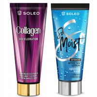 SOLEO COLLAGEN 200ml PRZYSPIESZACZ OPALANIA + BALSAM PO OPALANIU 150