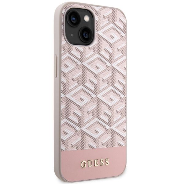 Etui Guess do iPhone 15 Plus, iPhone 14 Plus, Różowy, MagSafe zdjęcie 4