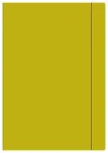 Teczka Z Gumką A4+ Jednokolorowa Żółta P10