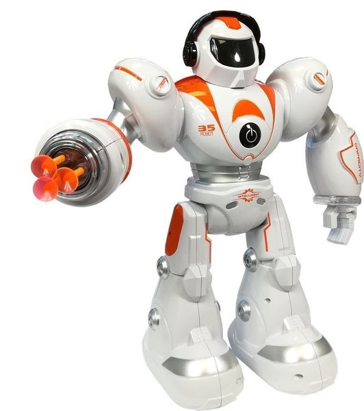 Robot Zdalnie sterowany pomarańczowy zdjęcie 2