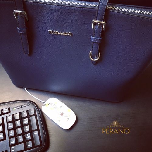 Flora & Co torba damska - niebieska na Arena.pl