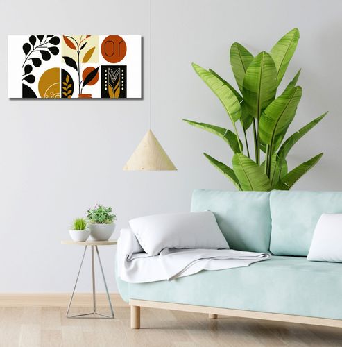 Obraz 70x30cm Kolaż Botaniczny na Arena.pl