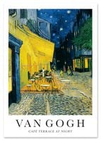Plakat cyfrowy do wydruku van gogh caffe