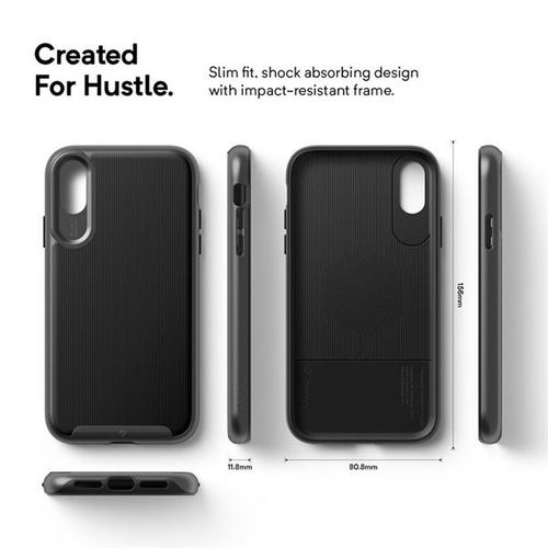 Caseology Wavelength Case - Etui iPhone XR (Black) na Arena.pl