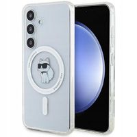 Plecki Karl Lagerfeld do Samsung Galaxy S24 bezbarwny