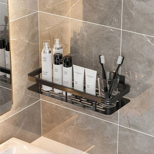 2x PÓŁKA POD PRYSZNIC wisząca samoprzylepna ścienna LOFT łazienki prysznic na Arena.pl