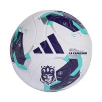 Piłka nożna adidas Queens League biało-fioletowo-zielona KE8232 — Rozmiar: 5
