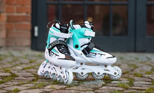 Rolki Regulowane RAVEN Profession White/Mint 35-39 na Arena.pl