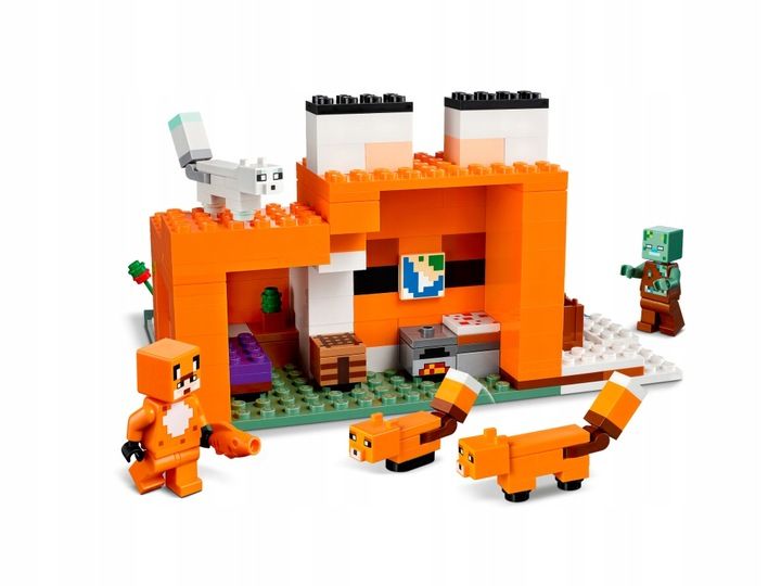 LEGO MINECRAFT 8+ SIEDLISKO LISÓW 21178 zdjęcie 3