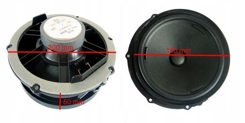 ORYGINALNE FABRYCZNE GŁOŚNIKI VW TRANSPORTER T5 na Arena.pl