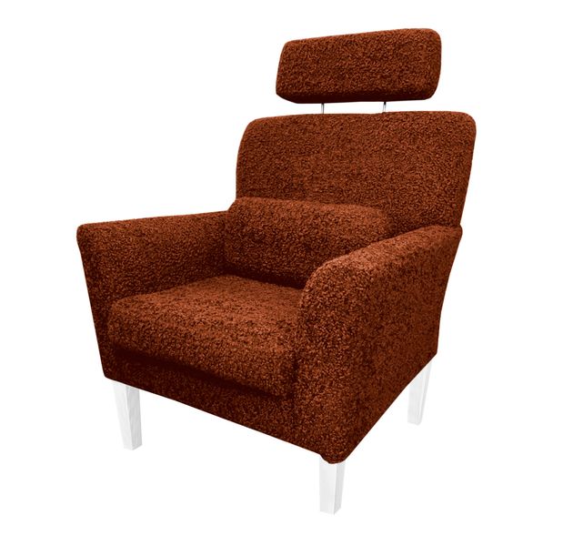 Fotel DENVER nogi białe Rolf10 zdjęcie 2