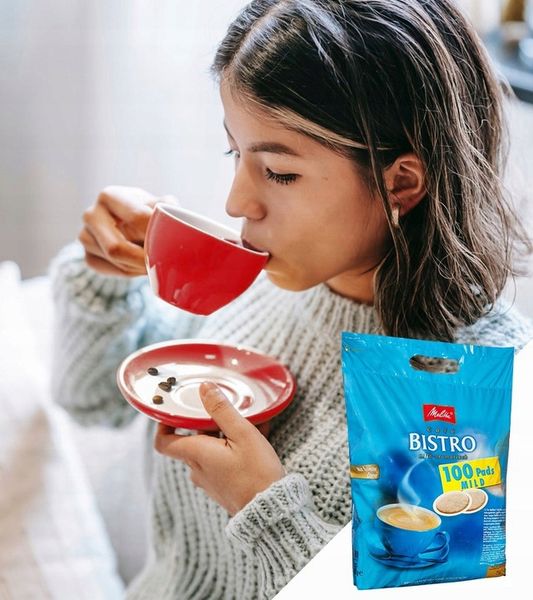 Pady MELITTA BISTRO MILD Pads SENSEO 100szt + GRATIS videobook z przepisami zdjęcie 2