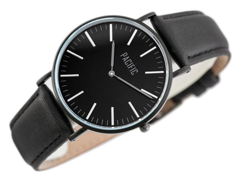 ZEGAREK DAMSKI PACIFIC CLOSE (zy588a) - black/silver zdjęcie 2