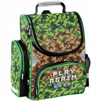 TORNISTER SZKOLNY PASO LEKKI i POJEMNY DLA CHŁOPCA FANA gry MINECRAFT