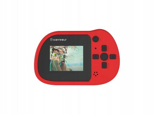 Kidywolf - Wodoodporny aparat Kidycam - Czerwony na Arena.pl