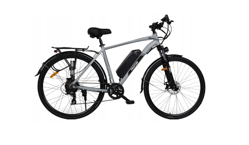 ROWER ELEKTRYCZNY MĘSKI 28 TREKKINGOWY ZE WSPOMAGANIEM 60-70km Shimano na Arena.pl