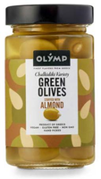 OLYMP Oliwki zielone Chalkidiki nadziewane migdałami 320 g