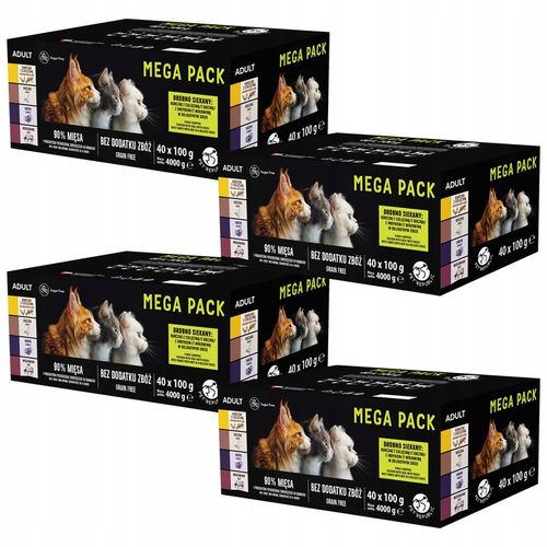 PET REPUBLIC Saszetka karma mokra dla kota mix smaków 40 x 100g na Arena.pl